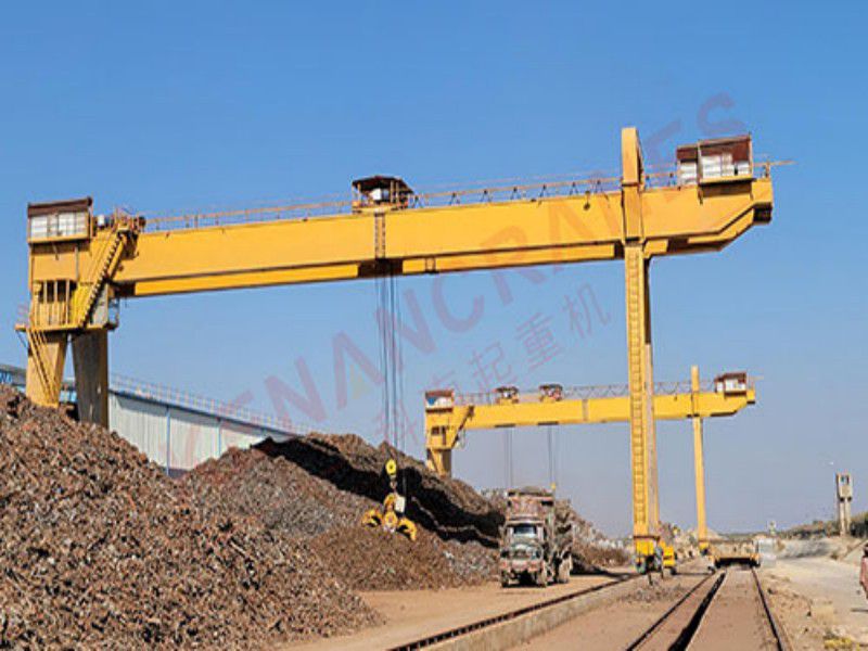 Steel Scrap Yard Gantry Cranes