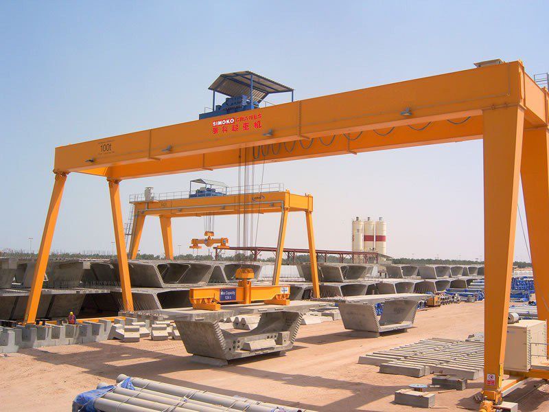 Double Beam Hook Gantry Cranes
