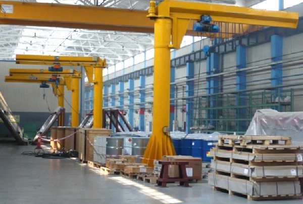 Floor Mounted Jib Crane