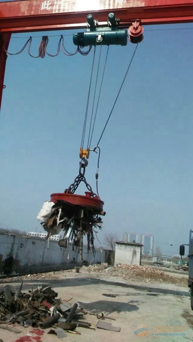 Scrapyard Electromagnet Gantry Crane