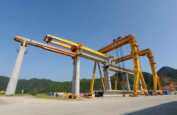 bridge construction gantry cranes