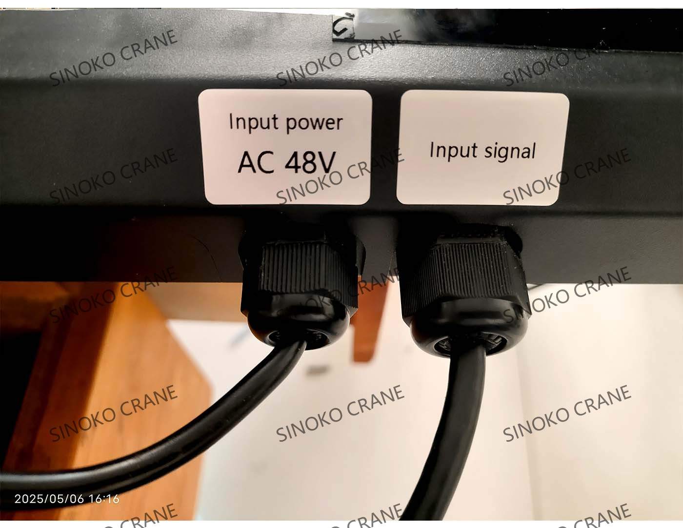 8-inch OLED Crane Load Display System Compatibility with Pakistan 10-ton European Double Girder Crane.jpg