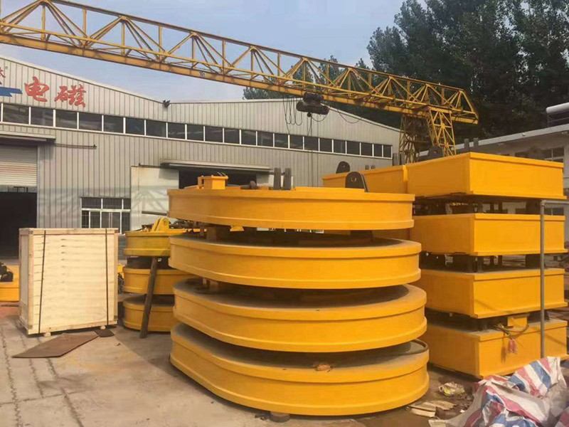 Electromagnetic Scrap Magnet for EOT Crane