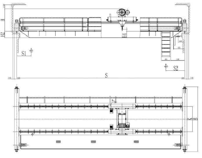 Double Girder EOT Crane - Sinokocrane